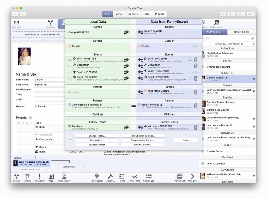 genealogy app for mac